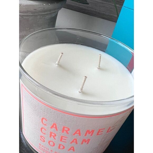 BBW CARAMEL CREAM SODA Candle Bath And Body Works - Picture 3 of 4